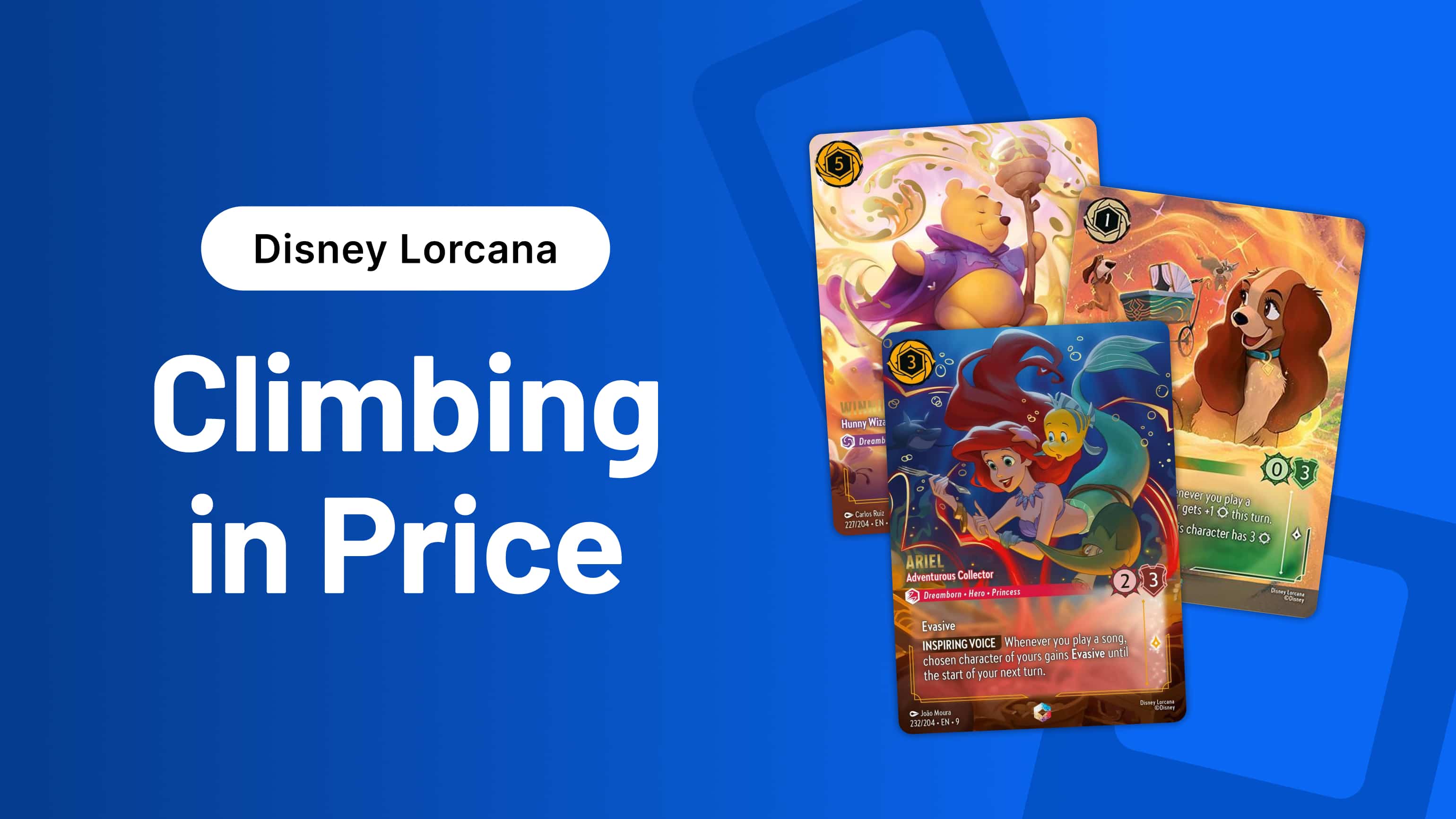 Price Trends: Disney Lorcana Cards Climbing in Price - 01/19/2026